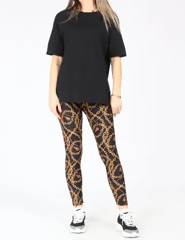 Colanti Zara, negru/galben