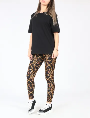 Colanti Zara, negru/galben