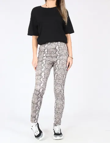 Colanti Zara, imprimeu sarpe Animal print