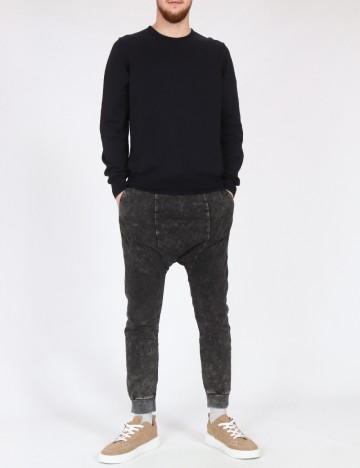 Pantaloni Pull&Bear, gri inchis