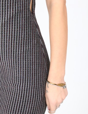 Rochie scurta Bershka, gri