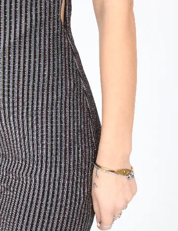 Rochie scurta Bershka, gri