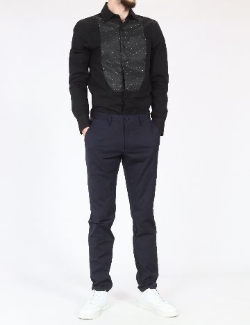 Pantaloni Zara, bleumarin