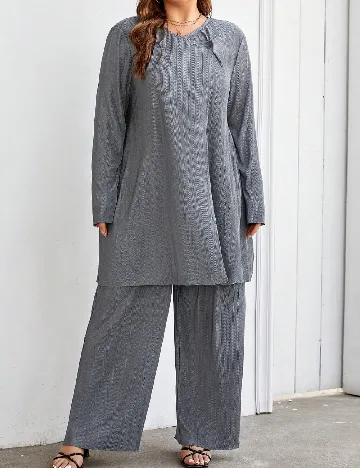 Compleu SHEIN CURVE, gri