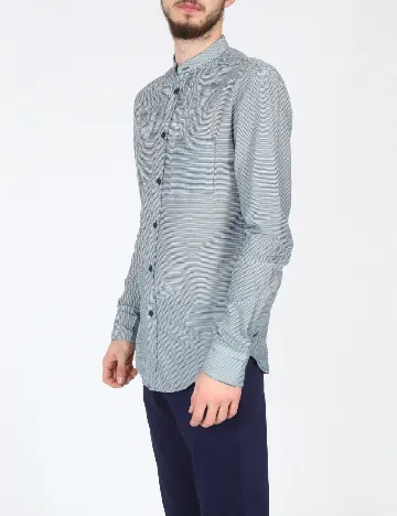 Camasa Zara, bleumarin