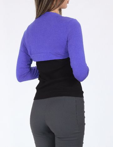 Bolero Bershka, albastru