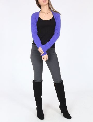 Bolero Bershka, albastru