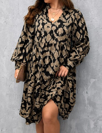 Rochie medie SHEIN CURVE, mix culori