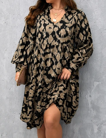 Rochie medie SHEIN CURVE, mix culori