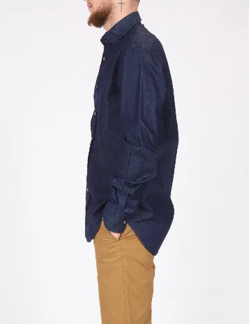 Camasa Zara, bleumarin