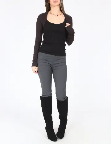 Bolero Bershka, maro inchis Maro