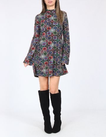 Rochie scurta Zara, mix culori