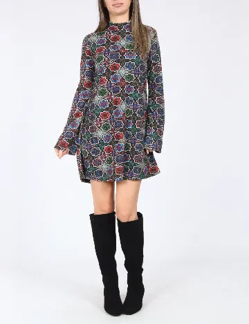 Rochie scurta Zara, mix culori