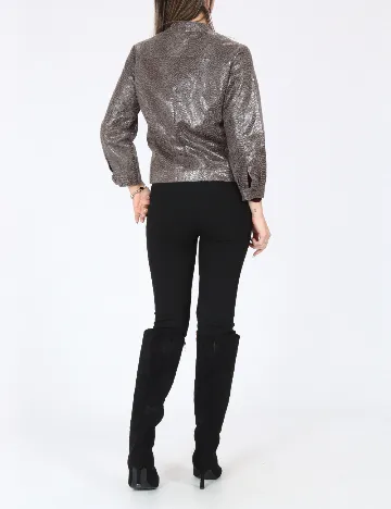 Jacheta Bershka, gri Gri