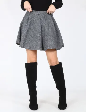 Fusta Bershka, gri