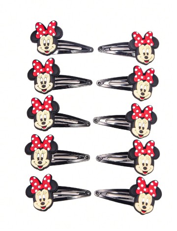 Set clame de par 10 bucati SHEIN, mix culori