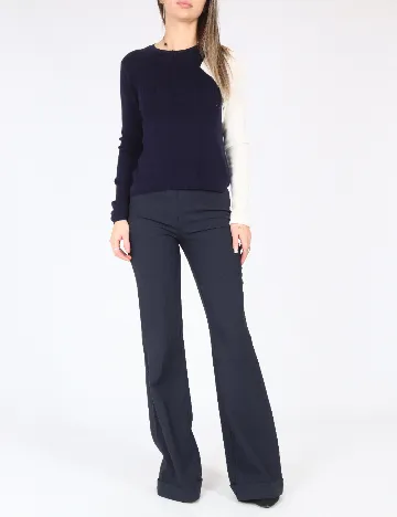 Pantaloni Bershka, bleumarin