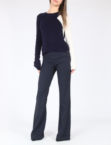 Pantaloni Bershka, bleumarin