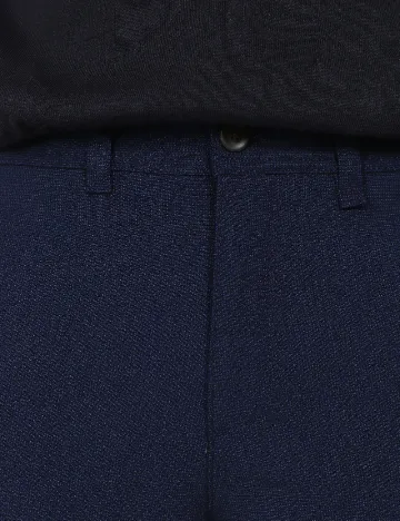 Pantaloni Zara, bleumarin Albastru
