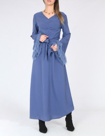 Rochie lunga SHEIN, albastru