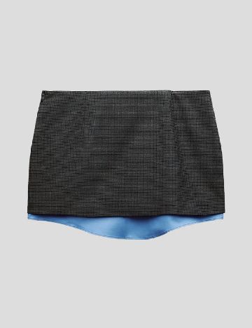 Fusta Zara, gri inchis