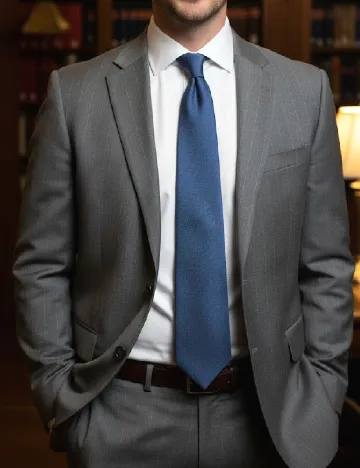 Cravata Zara, albastru