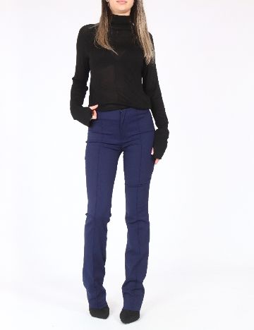 Pantaloni Zara, bleumarin