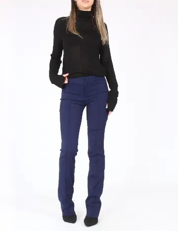 Pantaloni Zara, bleumarin