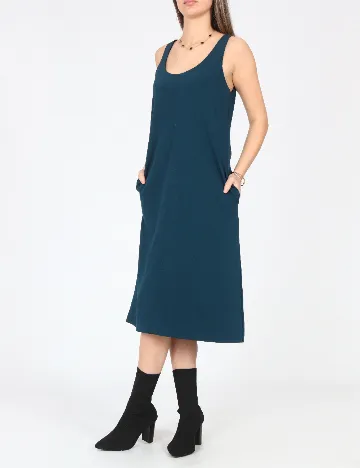 Rochie medie Zara, albastru