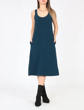 Rochie medie Zara, albastru