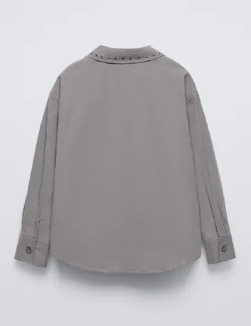 Camasa Zara, gri Gri