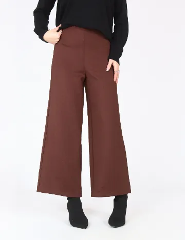 Pantaloni Zara, maro
