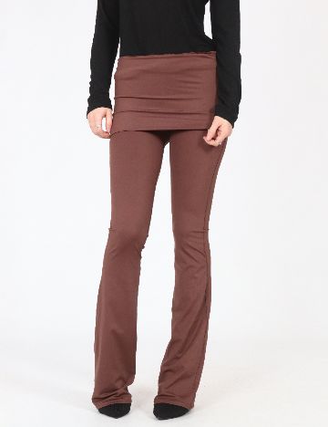 Pantaloni Zara, maro