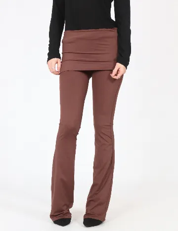 Pantaloni Zara, maro