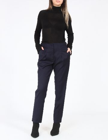 Pantaloni Zara, bleumarin