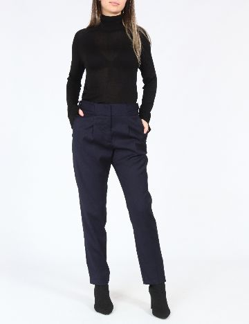 Pantaloni Zara, bleumarin