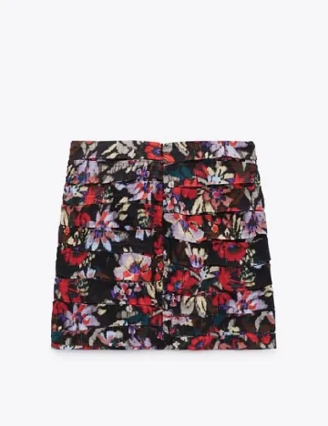 Fusta Zara, mix culori