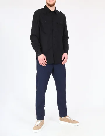 Camasa Bershka, negru