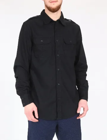 Camasa Bershka, negru