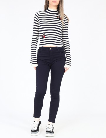 Blugi Bershka, bleumarin