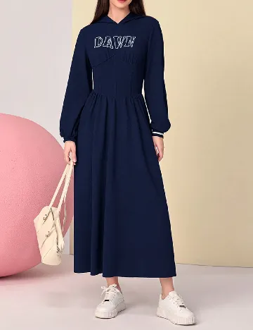 Rochie medie SHEIN, bleumarin