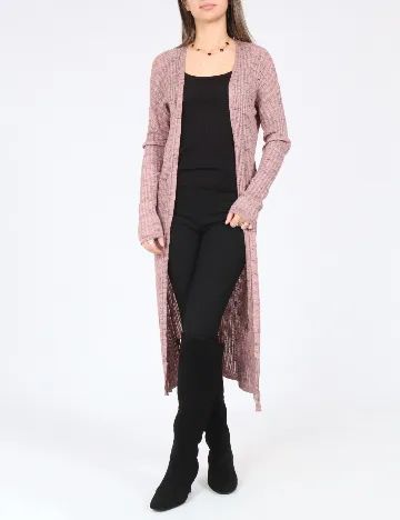 Cardigan Bershka, roz pudra