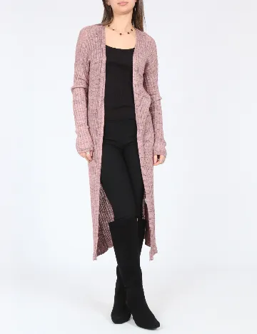 Cardigan Bershka, roz pudra