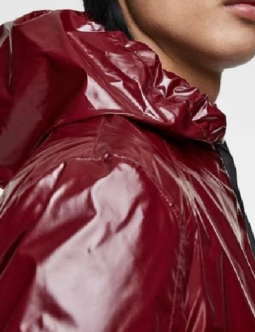 Pelerina de ploaie Zara, visiniu