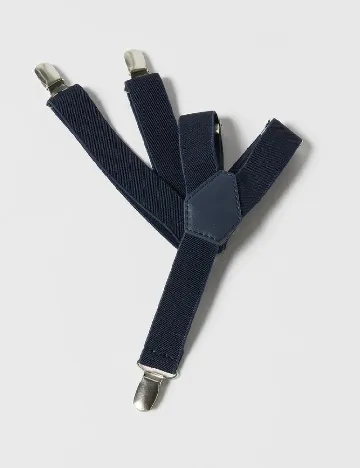 Bretele Zara, bleumarin Albastru