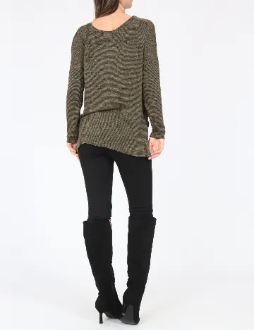 Bluza Oversize Bershka, verde