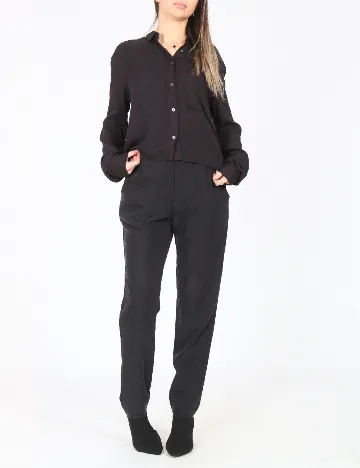 Camasa Pull&Bear, negru Negru