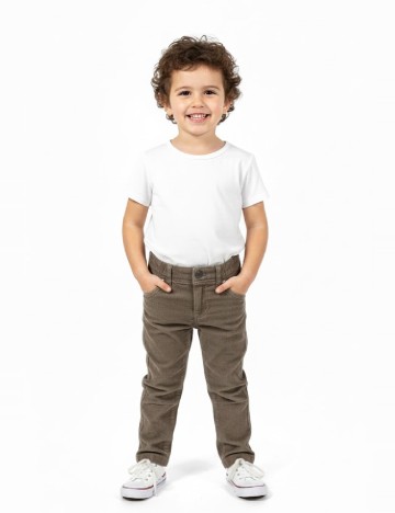 Pantaloni Zara, maro