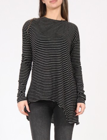 Bluza Pull&Bear, negru