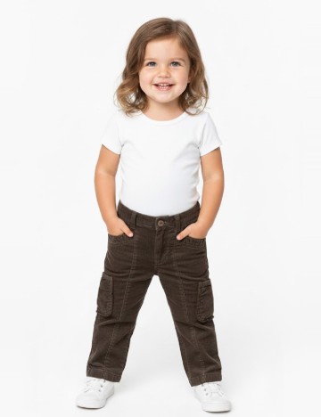 Pantaloni Zara, maro